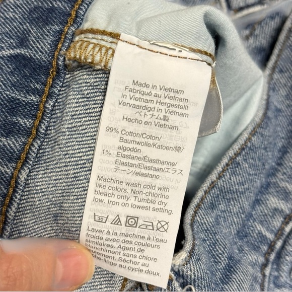 Madewell The Perfect Vintage Crop Jean in Ainsworth Wash Sz 27 - Picture 13 of 15